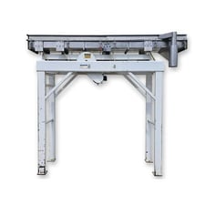18" x 120" Cardwell Machine Co #VCI1659, Stainless Steel Two Deck Screener Conveyor, 2 Decks, 30" x 93" base