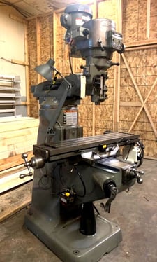 Bridgeport milling machine, range 4900 to 9800 all models