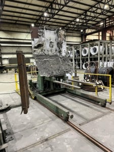 Thermal Basic box anneling oven, 1300-2250°F, 150 KW, vertical lift door, air operated