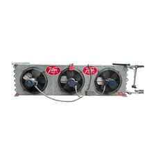 3 Fans, Vilter #LPX 15 83 1/3 XA HGP, Ammonia Evaporator Coil, 6.7 TR, 4 FPI, 10350 CFM, (3) 1/3 HP, 1150