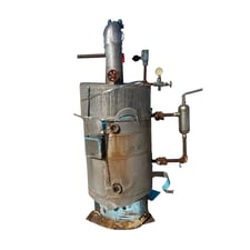 38 gallon RVS, Vertical Ammonia Dump Tank, 16" diameter x 32" L tank, 250 psi @ 300 F, 2013