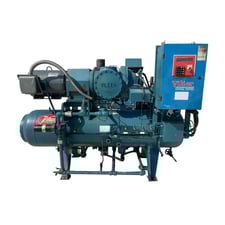 40 HP Vilter #V2A022E02RIVSSCN, Rotary Screw Compressor Package, 450 psig, 3600 RPM max, 230/460 V