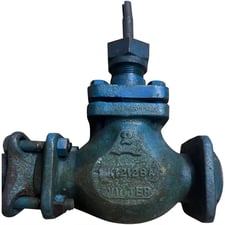 2" Vilter #K12128A, Shut Off Valve, 4-bolt flanged valve