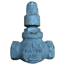 1" Vilter #NISS12A, Ammonia Screwed Globe Valve