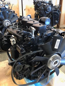 140 HP Cummins #4BT, remanufactured extended long block engine