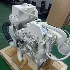 200 HP Cummins Marine #4BTA (3.9 L) extended long block engine, remanufactured