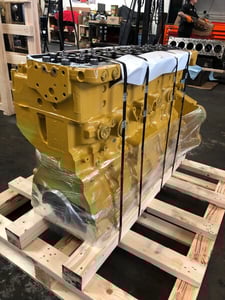 430 HP Caterpillar #C12, remanufactured standard long block engine