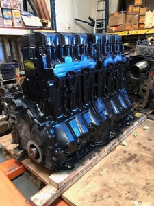 375 HP Mack #E7-ETECH, remanufactured standard long block engine