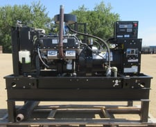 50 KW Generac #11993670100, Natural Gas / LP generator, 120/240 Volts, 1 phase only, 2010