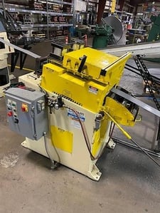 12" x .135" Dallas #DPS-2.25-7-12-LH, straightener, 7 rolls, 2.25" roll diameter, 20-80 FPM