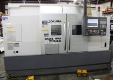 Okuma #Space-Turn-LB-3000EX-BB/MY1000, CNC turning center, 22.8" swing, 12" chuck, 3.1" bar, 16.14" diameter