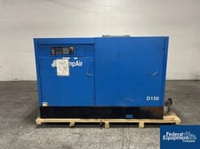 CompAir #D150, Oil Free Compressor, 2300 mm x 1500 mm x 1500 mm, 2950 RPM, 380 V, 3 Ph Hydraulics, 50 Hz, 2011