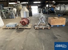 GEA Westfalia # TC100-01-506, Solid Bowl Disc Centrifuge, Stainless Steel, 31000 liters/hr., 60 liter bowl