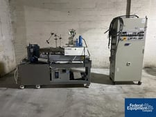 Baker #MP-19-TC, Twin Screw Extruder, 40:1 L/D, 19 mm diameter Screw, 2 kW, 500 RPM, 220 V, 1999