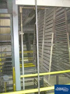 Gloucester, Nip Roll Assembly w/wood slot collapsing frame, 94", 1 HP