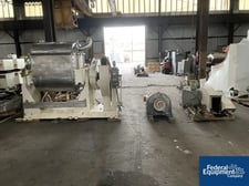 J.h. Day, Double Arm Mixer, Stainless Steel, 150 gallon work capacity, 225 gallon total capacity, 125 psi @