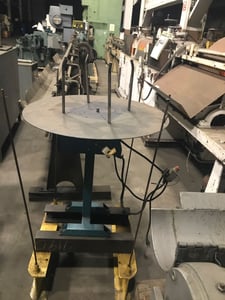 Durant, power payoff unit, 28" base diameter, AC motor & controls, 110 V.