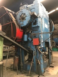 2000 Ton, National Maxi Press, 12" stroke, 35" Shut Height, 60 SPM, 150 HP