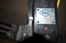 Pax #A1204-NL000X, 10" W x 48" L rubber belt low profile scrap conveyor