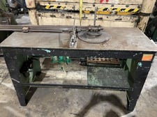 1/2" Penn #2BMTS, wire/tube bender, 420° rotation, 24" x 60" table, 6 position turret