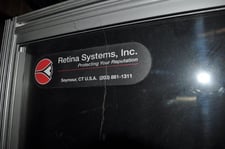 Retina Systems, laser inspection unit with vibratory bowl feeder