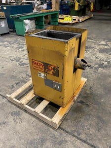 Royson, vibratory finisher, 17" x 10-1/2" x 15" deep tub, polyurethane tub liner, 115 V.