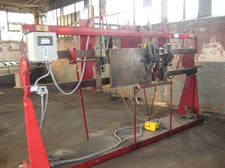 Lubow #45A, 4-head wire former, 8' work piece length, new Lubox programmable controller