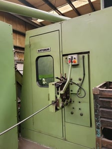 Hatebur #AKP4-5, 5 die parts former, bushing cut off, PKO, IFO transfer, 100-150 PPM, 1992