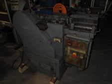 Buendgens #ST, pin making machine,.050" wire, 2.360" length, 500 PPM, rotary arbor straightener, 1988