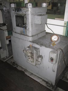 200 Ton, M & N, 4 post hobbing press, 8" stroke, 8" opening
