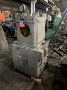 200 Ton, M & N #1A200, 4 post hydraulic hobbing press, 8" stroke