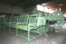 Valdarno #BCGS-80, hot billet shear, 90 ton, 1200°C, 37 KW, oil hydraulic