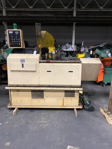 1/2" x 6" Warren #WT-30, high speed thread roller, 250 PPM, vibratory bowl feeder