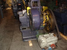 3/8" Waterbury-Farrel #20, heavy frame hand feed thread roller, 5" die pocket, V ram, 50 SPM