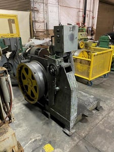 Fastener Engineers, wire drawer, 3/8" wire diameter, 28" capstan diameter, 5 HP, AC vari-speed drive