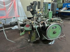 Baird #3, 4-slide wire former, 3/16" wire diameter, 1-1/8" flat stock width, 10" feed length, 120 PPM
