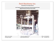 200 Ton, HPM, hydraulic press, 56" stroke, 56" DL