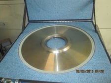 Wendt Dunnington Diamond-CBN, grinding wheel, good for camshaft, crankshafts, etc.