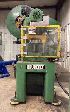 30 Ton, Bruderer #BSTA30, high speed press, .31" -1.57" stroke adjustment, 135-800 SPM, STK# 1451
