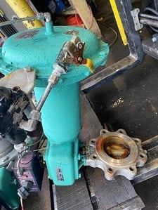 4" Dezurik #9047663, high performance BHP style control valve, size 4-l'