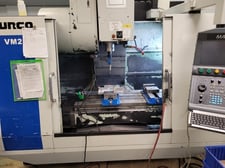 Hurco #VM-2, CNC vertical machining center, 20 automatic tool changer, 40" X, 18" Y, 18" Z, 8k RPM, #40, 20