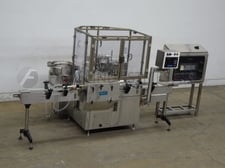 Cozzoli #RFPC, automatic, Stainless Steel rotary, liquid filling, plugging, capping monoblock system, up to