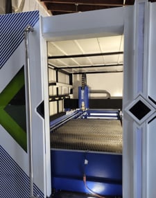 Eagle #LF-1530, Fiber IPG laser, 12000 watt, 6' x 12' shuttle table, 2023