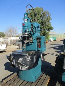 Moore #2, jig grinder, 10" x19"table, 10-1/2"x16-1/2"table movement, 3-5/8" spindle, 0-120 stroke