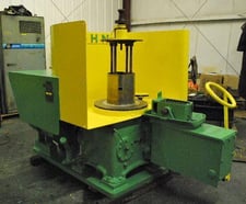 12" Vaughn #8SD, vertical bull block, 10/13 HP, 22:1 gearbox ratio, 120-350 FPM