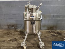 33 gallon Feldmeier Receiver, Stainless Steel, 22" diameter x 20" straight side, dish top and bottom, rated