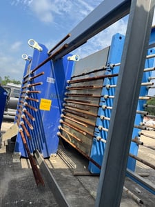 12580 sq.ft., Alfa-Laval, TL35-BFD, plate exchanger, 185 psi, (811) plates, 2012