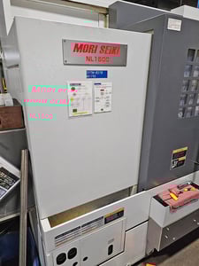 Mori Seiki #NL-1500SY/500, Edge Technologies Rebel 80" Servo SE bar loader, MSX-850 III Control, 2010