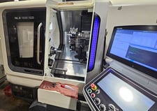 DMG, Mori #NLX-1500SY/500, 2 spindle, tool presetter, chip conveyor, 6000 RPM, turret w/ live tools, 2017