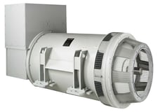 2000 KW, Marathon 742RSS4292 Magna Max, 600/346 Volts, 4 lead, PM, DVR2400